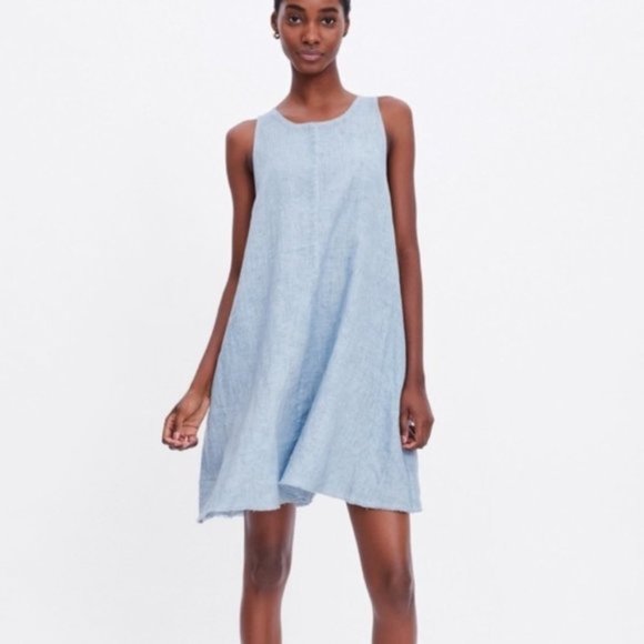 Zara Dresses & Skirts - Zara The Vela Linen Dress Women's Size Small